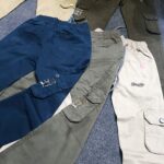 Denim washing cargo size 28 to 36