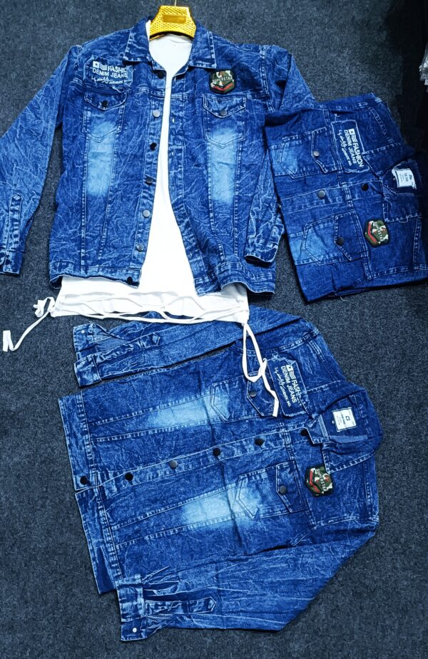 Imported Denim jacket m l XL