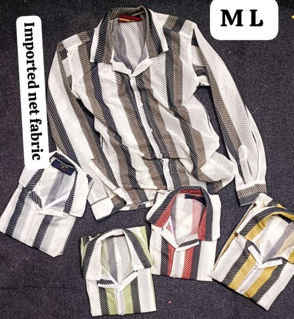 IMPORTED NET FABRIC SHIRTS