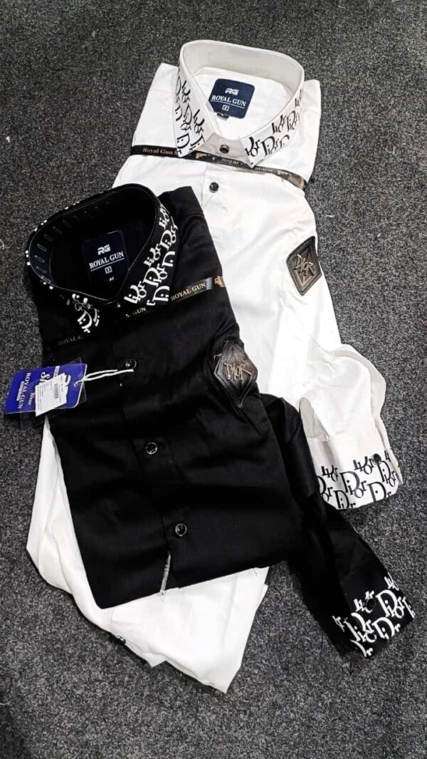 IMPORTED DIOR SHIRTS WHITE BLACK