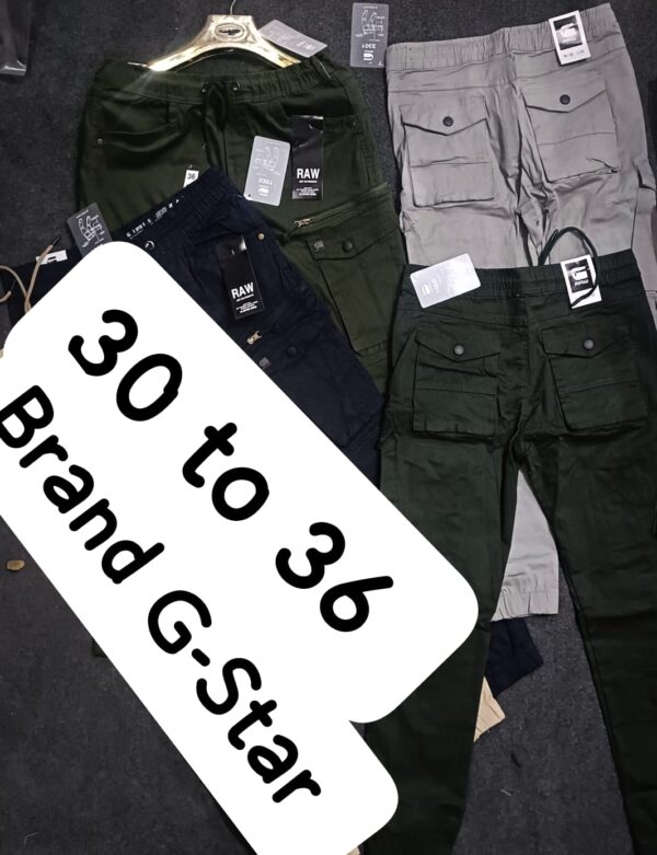 IMPORTED BIG POCKET G STAR JOGGER