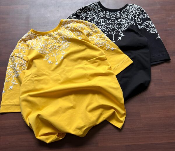 IMPORTED DESNGER PUFF PRINT TSHIRT