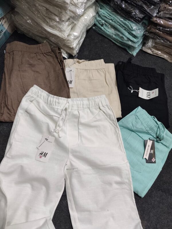 IMPORTED LINEN PANTS