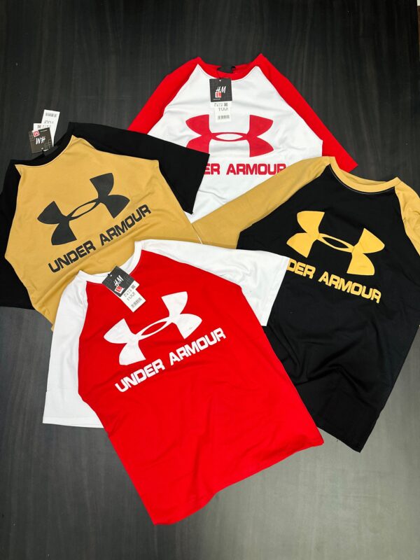 IMORTED TSHIRT UNDER ARMOUS DOWNSHOULDER