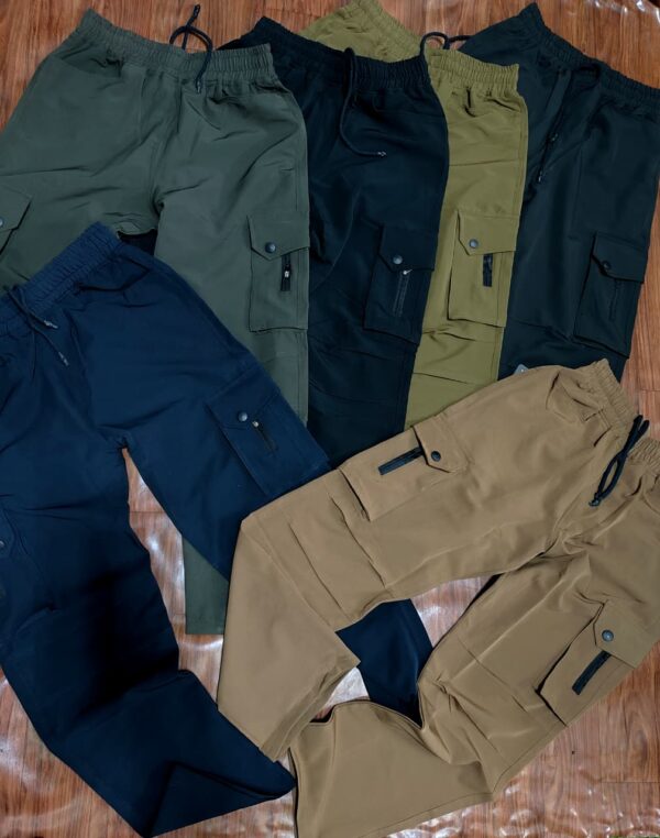 BAGGY FIT NYLON CRUSS TARRY FABRIC